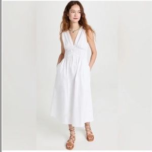 LIKE NEW: XIRENA Cyra Dress -- White, Size Small, Like New Condition